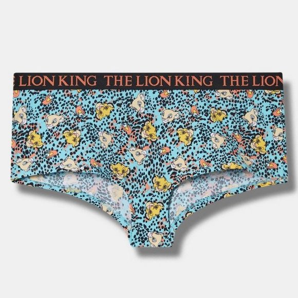 ♥️NWT VINTAGE TORRID DISNEY LION KING BOYSHORT PANTY SIMBA NALA - PLUS SIZE - Picture 1 of 15